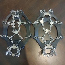 Anti slip shoes and boots ice snow cleats ، medium