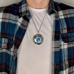 Capsicle Captain America Necklace |Avenger Cap |Gift |Gifts |Gift for her | Gift for Him | Avengers Fan's Gift | Steve Rogers | Falcon