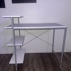 White desk