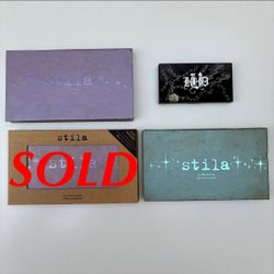 Stila in the Moment Kat Von D Rock n Roll eyeshadow palette makeup bundle lot