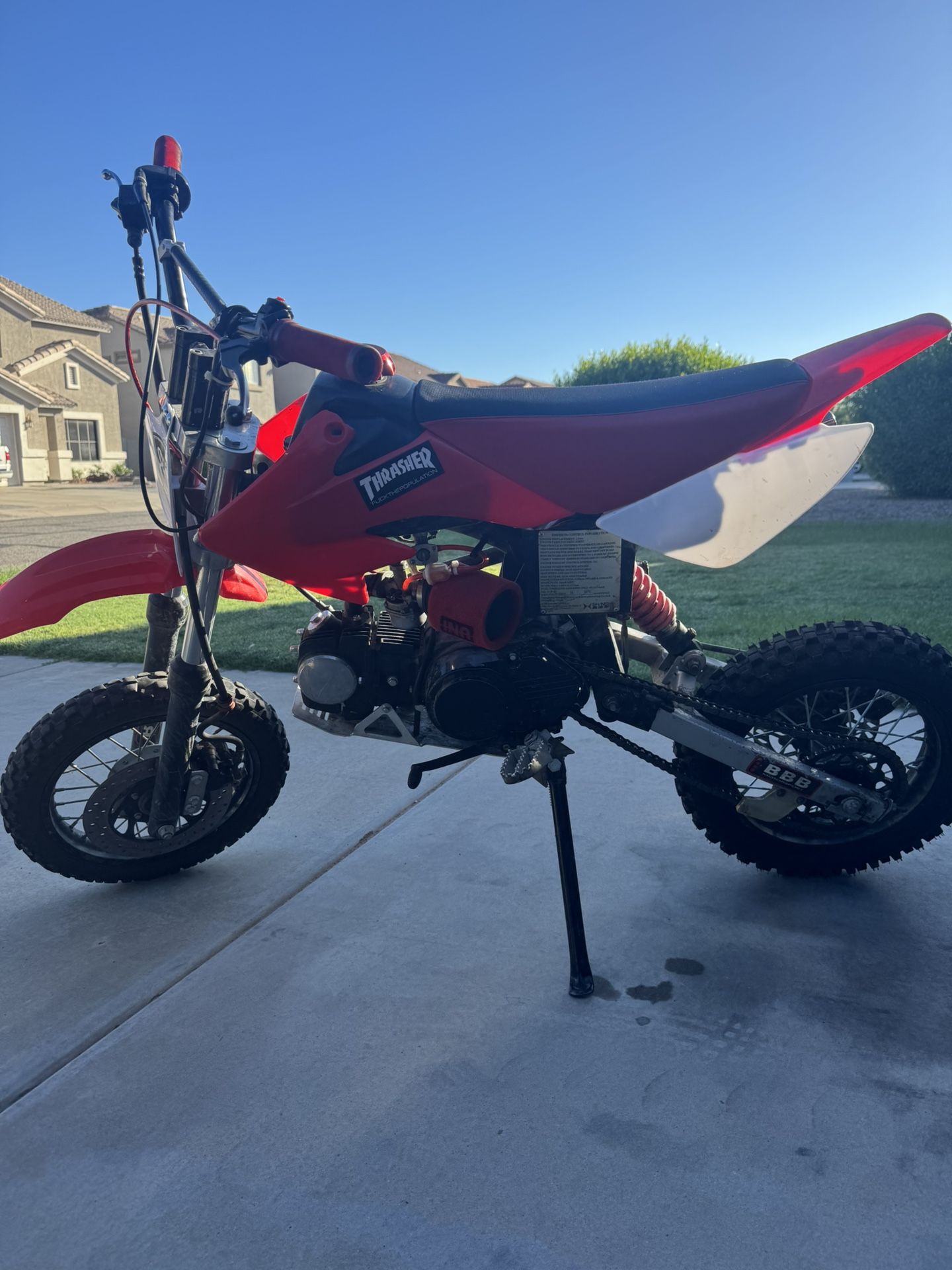 124cc Dirt Bike