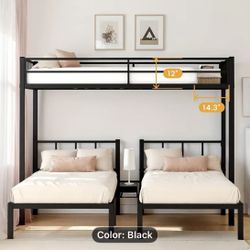 Twin Bunk Bed Trundle
