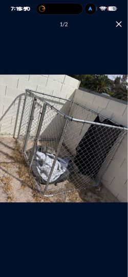 6'L x 6'W x 4'H Kennel