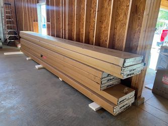 Brand new insulated garage door 18x8
