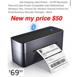 New in box Bluetooth shipping label printer $50 cash only East Palmdale 
