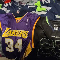 Team Jerseys  $40 Each Or $120 For All 5