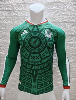 Mexico World Cup 2026 Soccer jerseys long sleeve fan and player version  Small 2xl 3xl and 4xl slim fit few available