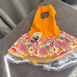 Vestido Coqueto Para Perrita Size Mediano