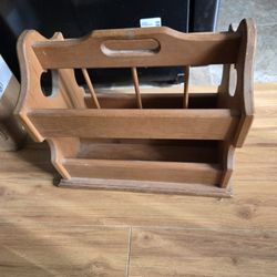 Heavy Vintage Magazine Holder