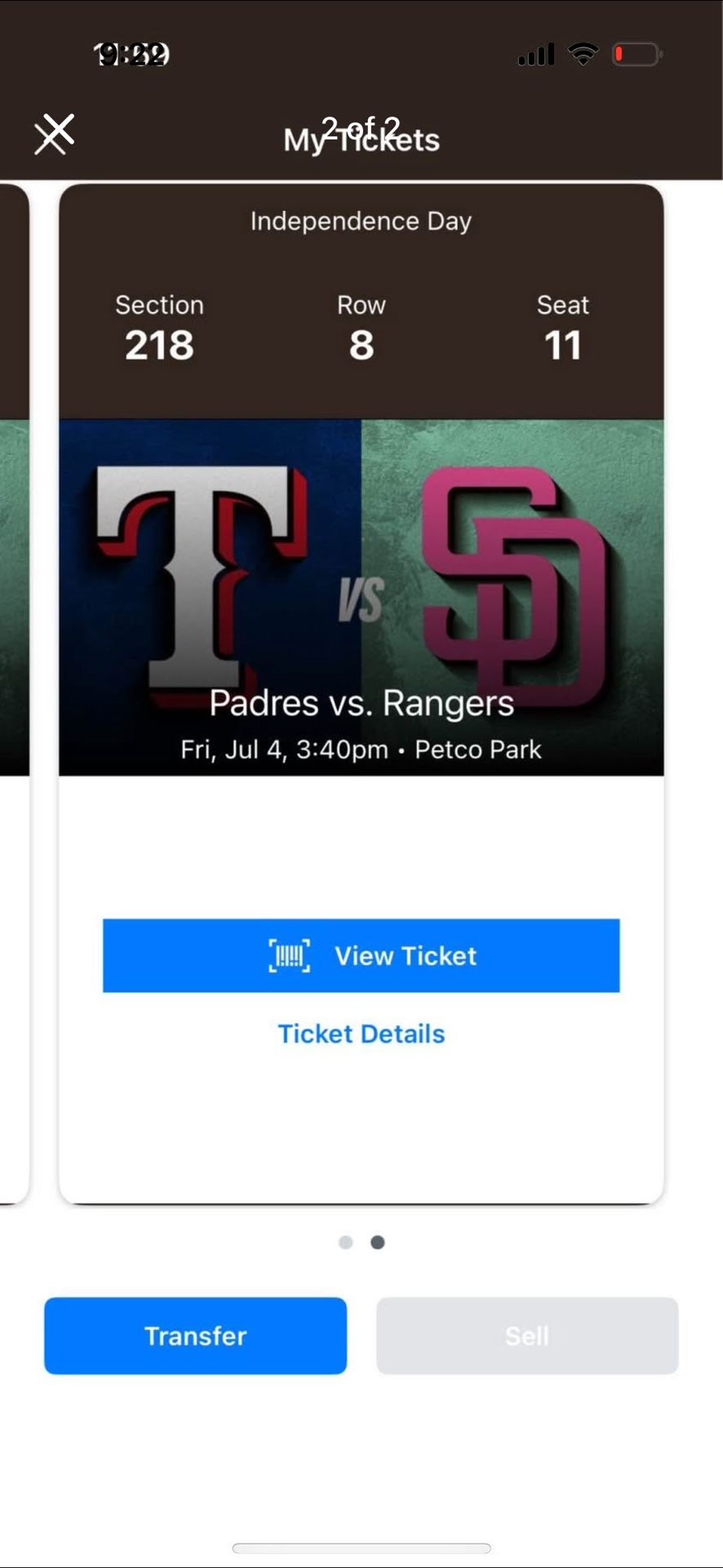 Padres Tickets 4th Of July