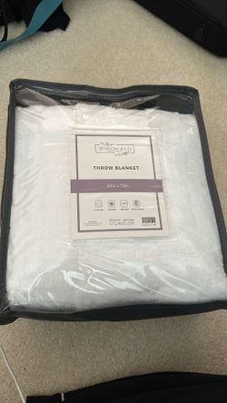 Zen Flow Throw Blanket 50x70 Inches