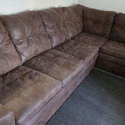 Brown Sectional Couch