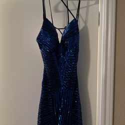 Blue Prom Dress