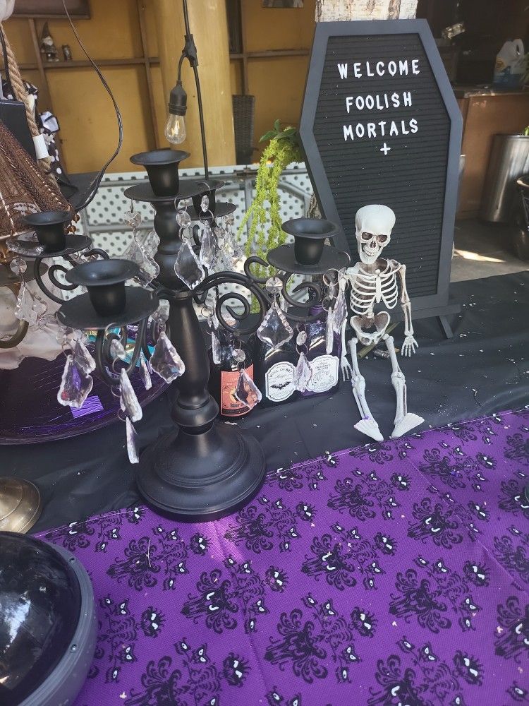 Candle Holder, Halloween Decor