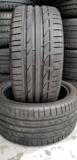 255/40/18 BRIDGESTONE POTENZA S001 BMW MERCEDES LEXUS