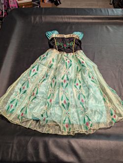 Princess Anna Travel Costume dress for kid Frozen Size 9/10