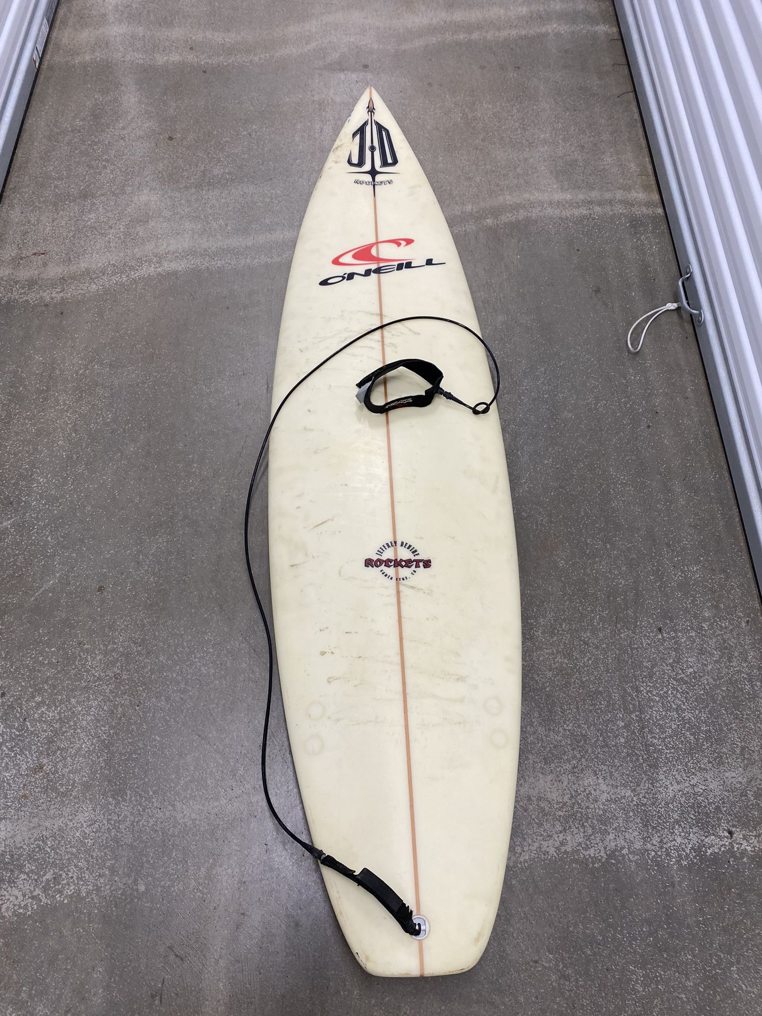 JD Rockets Surfboard O’Neill Surfing Surf Board 6’8