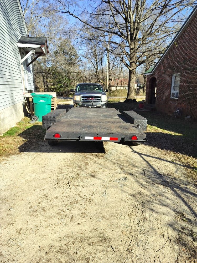 16 Ft Long 80 Wide Heavy Duty Trailer