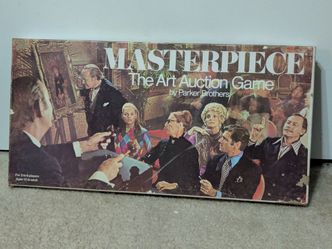 Masterpiece the Art Auction Game 1970