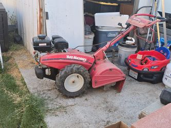 Tiller yard machine