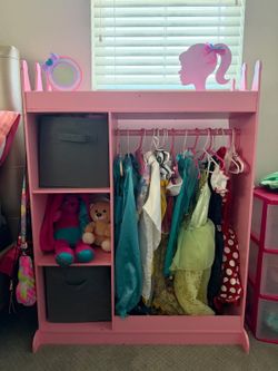 Pink Dress Up Armoire Kids Clothing