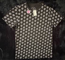 Black anti social club T-shirt size small