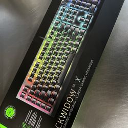 Razer BlackWidow V4 X Mechanical Gaming Keyboard with Razer Chroma RGB