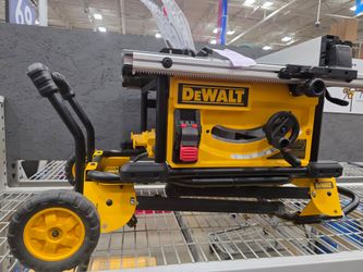 DeWalt Portable Table Saw with Rolling Stand