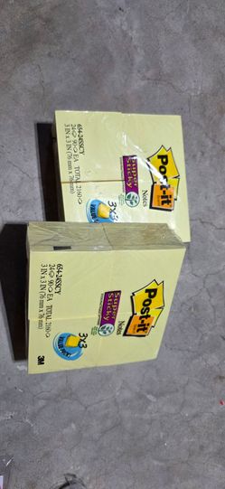 Post-it Super Sticky Notes 3x3 Value Pack