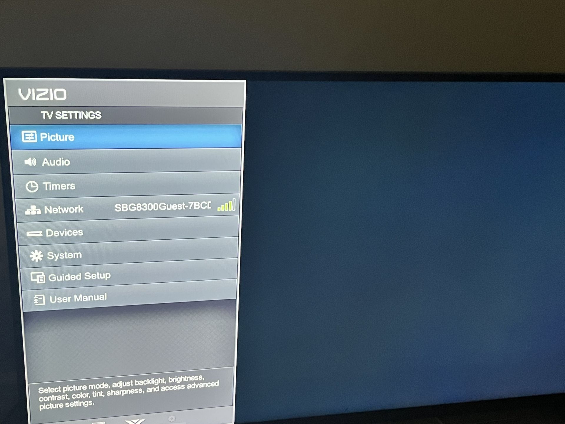 2016 Vizio Tv