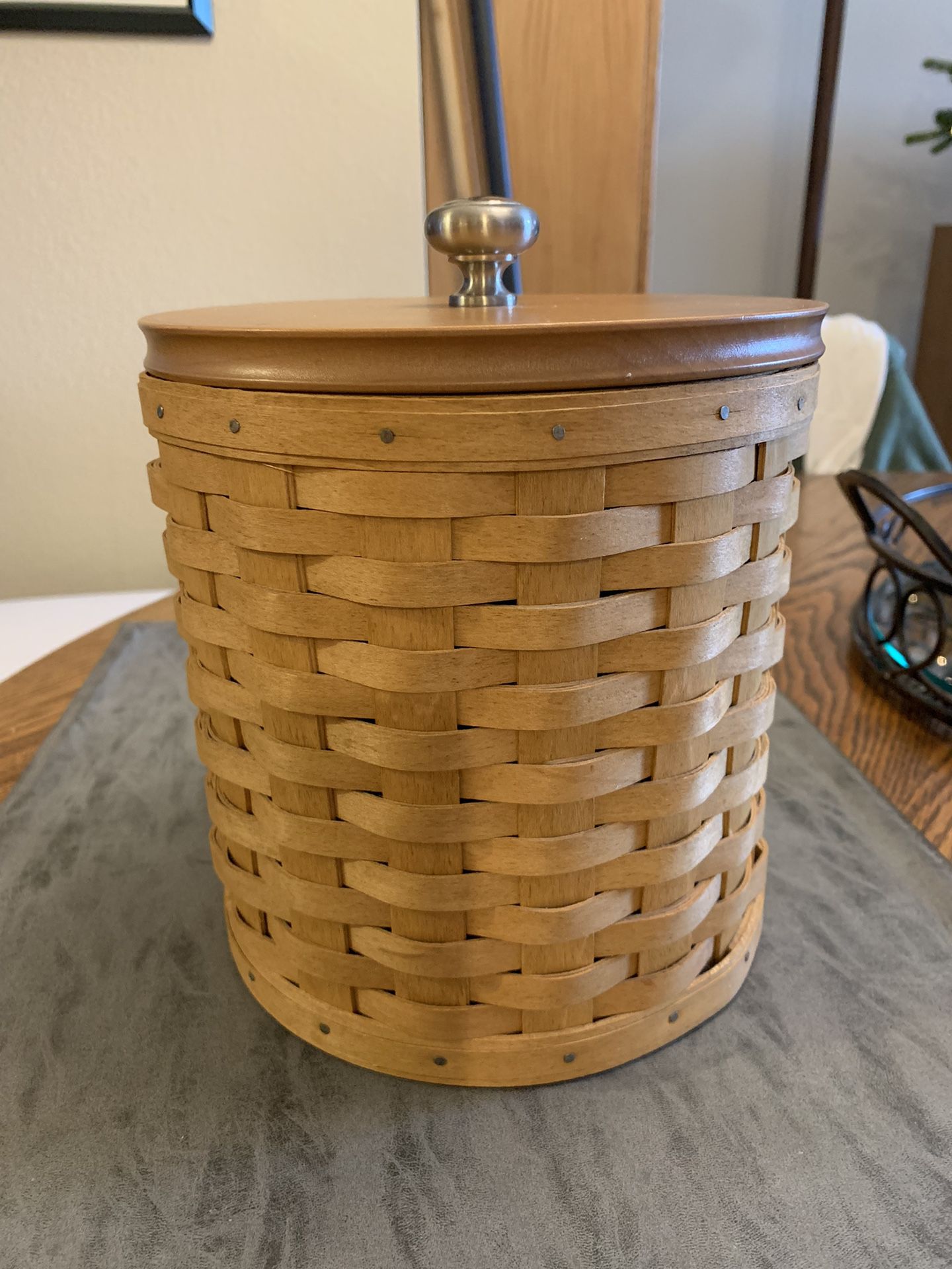 Longaberger Canister Basket 