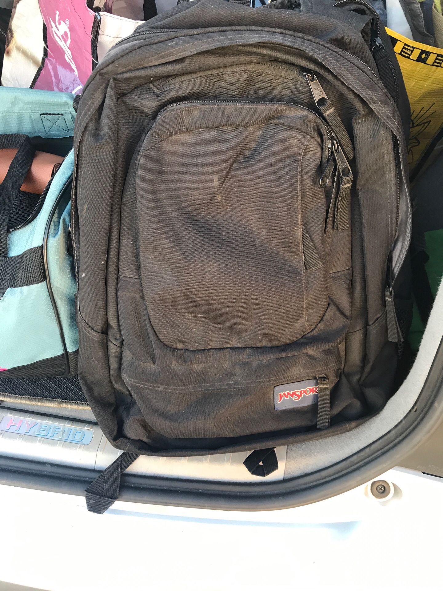 Black Jansport backpack free