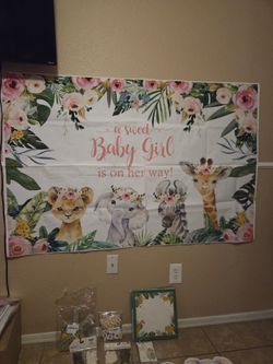Baby shower baby animals