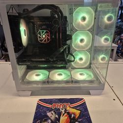 Foikfin F600 AM5 Gaming PC: 4.2 Ryzen 5 8400-F, XFX RX 6600, MSI MAG B650M Mortar WiFi, 32GB DDR5 RAM, 1TB SSD, Wi-Fi 6 + BT 5 $1095