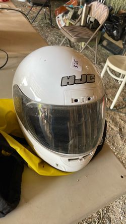 HJC helmet with cover