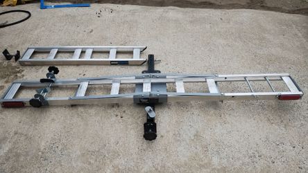 Haul-Master aluminum motorcycle hitch carrier