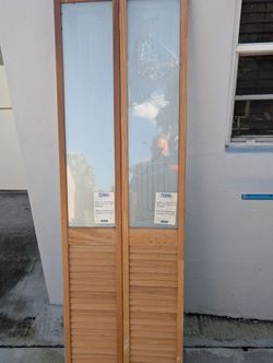 Glass Closet Door 79.5 X 24