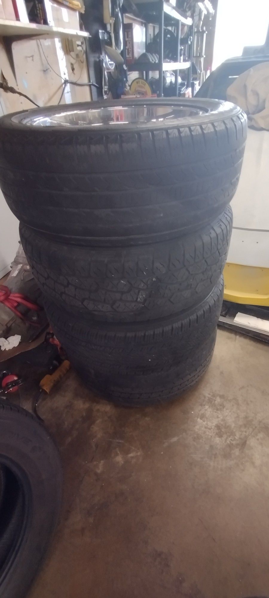 Chevy Truck 6 Lug 20in Rims Has Tires Need Replaced Soon for Sale in