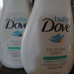 dove baby body wash 
