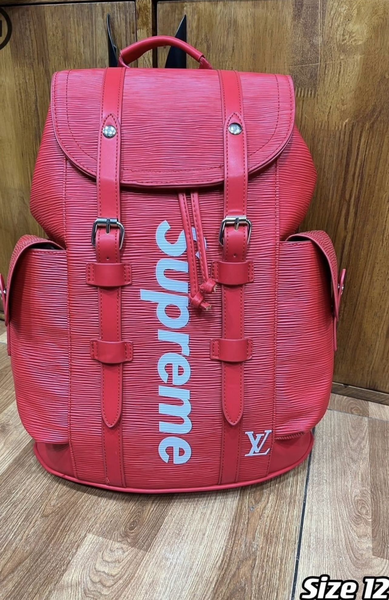 Supreme Red Book Bag