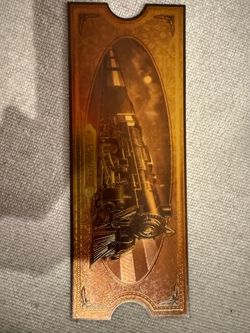 Polar Express Golden Ticket Collectible