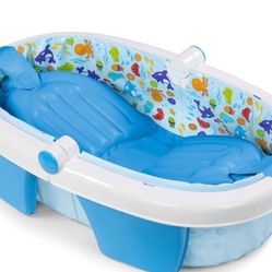 Foldable Portable Baby Bathtub