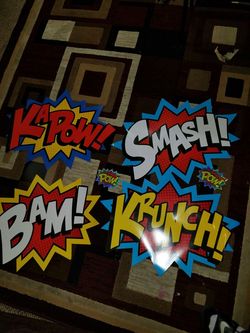 PARTY SUPER HERO DECORATION