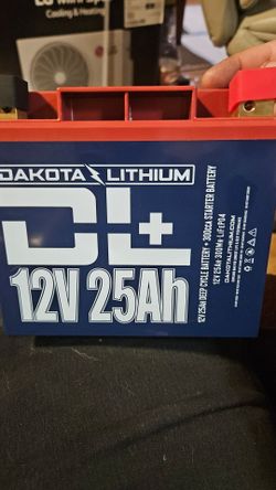 Dakota lithium 12v 25 LiFePO4 battery