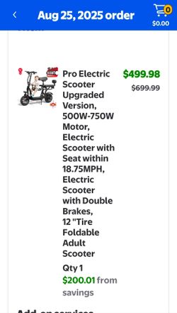 Upgraded electric scooter