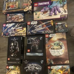 Lego Star Wars Harry Potter Fortnite Minecraft Animal Crossing Super Mario Wednesday Bundle