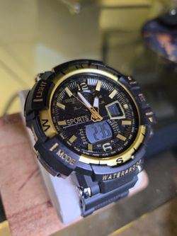 Brand New Sports Black Mens Watches Luxury Men's Watch