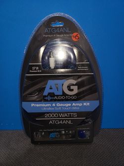 ATG 4 GAUGE AMP POWER KIT