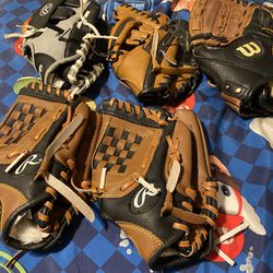 Baseball Gloves  $10 Each One