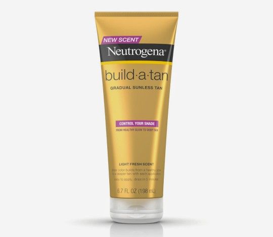 Neutrogena Build-A-Tan Gradual Sunless Tanning Lotion Control Your shade 6.7 oz